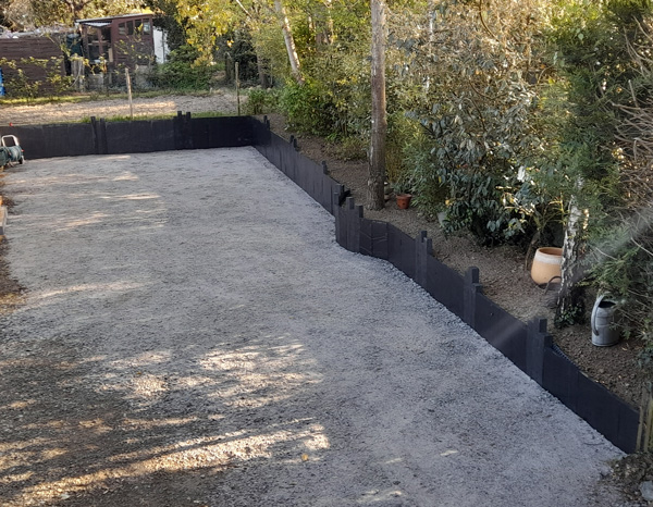 Aménagement extérieur bordures